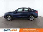 BMW X4 xDrive 35i (bj 2015, automaat), Auto's, Automaat, Gebruikt, Blauw, Leder