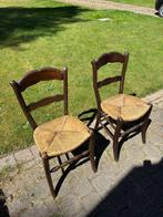 Stoel, Huis en Inrichting, Stoelen, Ophalen, Riet of Rotan, Gebruikt, Bruin