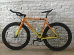 Vélo Fixie Santafixie Raval Yellow Sunset, Fietsen en Brommers, Fietsen | Heren | Sportfietsen en Toerfietsen, Minder dan 10 versnellingen