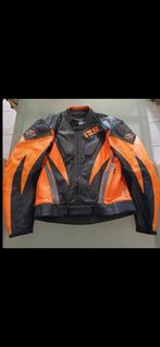 IXS motorjas oranje en zwart, Ophalen