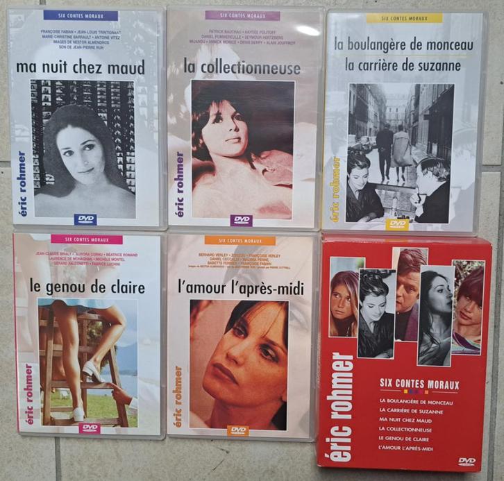 Coffret 6 Films de Eric Rohmer, Cd's en Dvd's, Dvd's | Filmhuis, Boxset, Verzenden