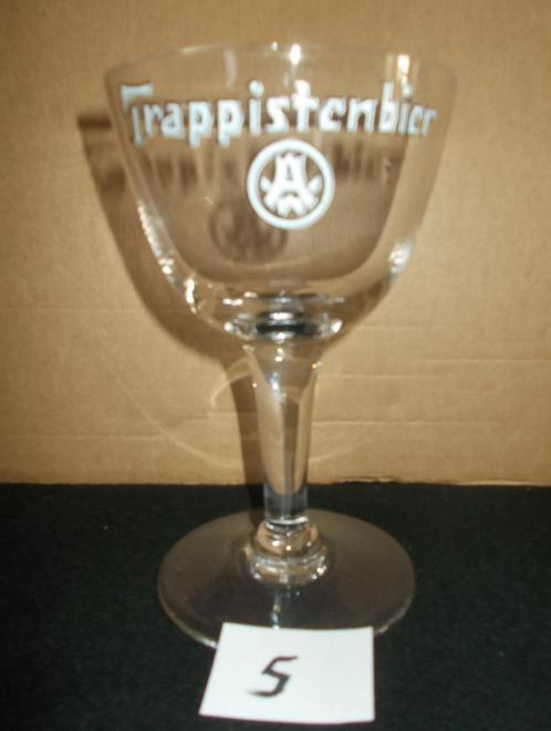 Trappistenbier AW - bierglas - 353gr. - WESTMALLE - 5, Verzamelen, Biermerken, Gebruikt, Glas of Glazen, Overige merken, Ophalen of Verzenden