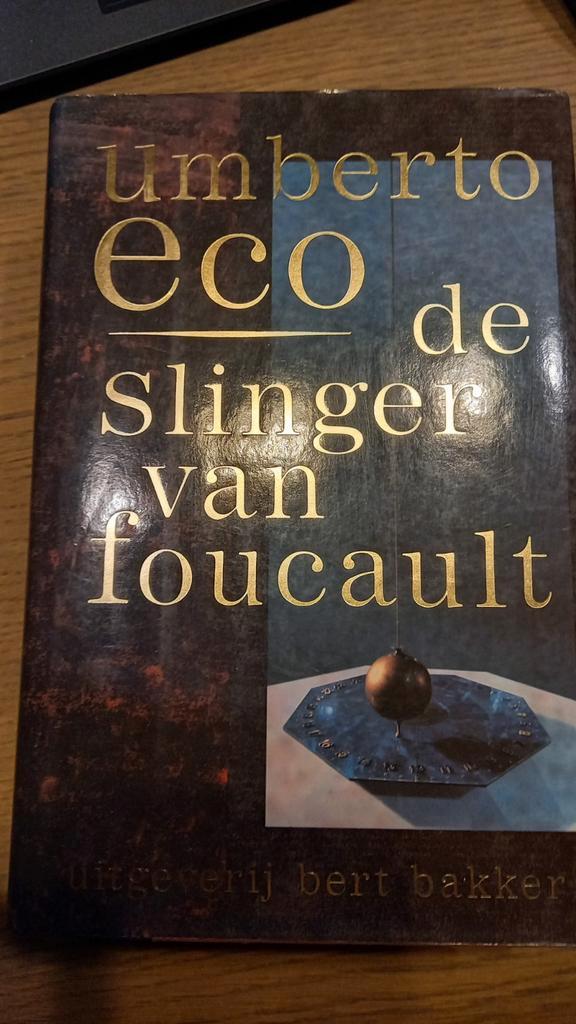 De Slinger van Foucault, Boeken, Historische romans, Zo goed als nieuw, Ophalen of Verzenden
