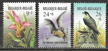 België OPC 2244-46 Europees Jaar van het Milieu ** beschikbaar voor biedingen