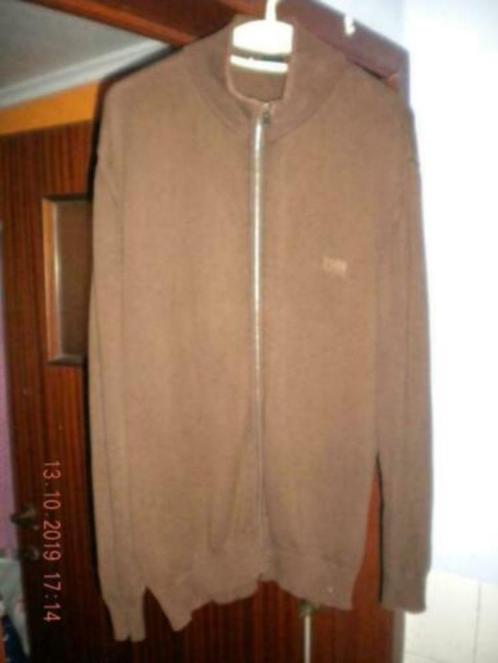 Bruine vest (Maat 50), Kleding | Heren, Truien en Vesten, Beige, Ophalen