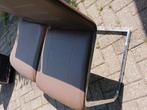 6 stoelen....leder ,beige, Huis en Inrichting, Ophalen, Zo goed als nieuw