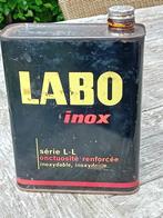 vintage olieblik LABO, Verpakking, Gebruikt, Ophalen of Verzenden