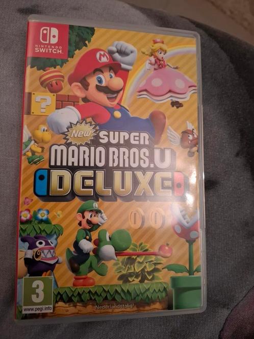 New Super Mario Bros. U Deluxe, Games en Spelcomputers, Games | Nintendo Switch, Zo goed als nieuw, Platform, Vanaf 3 jaar, Ophalen