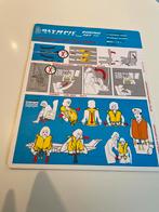 Safety card Olympic airlines, Collections, Aviation, Comme neuf