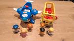 Vliegtuig en bus little people, Kinderen en Baby's, Ophalen, Gebruikt, Speelset, Met geluid