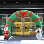Opblaasbare Kerstman & Sneeuwman Met Welkomstboog. Verlicht, Diversen, Kerst, Ophalen of Verzenden, Nieuw