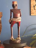 Belle statue africaine 47 cm, Antiquités & Art, Art | Sculptures & Bois, Enlèvement ou Envoi