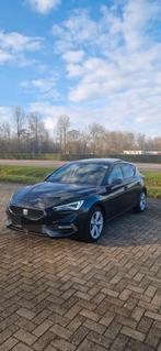 ✅️️Seat Leon 1.4 FR Hybride, 204PK, 56000km, Full Option️✅️, 4 cilinders, Leon, Leder en Stof, Zwart