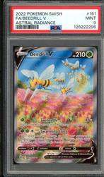 Beedrill V [Full Art] PSA 9 - 161/189 - Astral Radiance 2022, Hobby en Vrije tijd, Ophalen of Verzenden, Zo goed als nieuw, Losse kaart