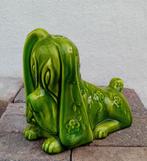 Vintage design spaarpot hond Italy, Verzamelen, Ophalen of Verzenden, Zo goed als nieuw, Steen, Aardewerk of Keramiek, Dier
