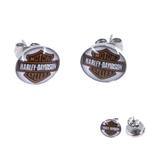 Harley Davidson Motorcycles oorbellen in roestvrij staal, Handtassen en Accessoires, Ophalen of Verzenden, Nieuw