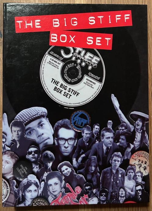THE BIG STIFF RECORDS BOX SET (Boxset 4CD), Cd's en Dvd's, Cd's | Rock, Zo goed als nieuw, Poprock, Ophalen of Verzenden