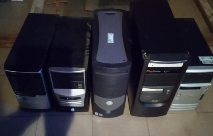 computeronderdelen, computerbehuizing oud, Informatique & Logiciels, Boîtiers d'ordinateurs, Enlèvement ou Envoi