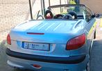 Peugeot 206 CC cabrio – rijdt perfect – dak werkt, Auto's, Voorwielaandrijving, Euro 5, Zwart, Cabriolet