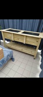 Plantenbak geimprimeert hout 180x70x75, Tuin en Terras, Ophalen, Hout