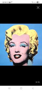 Andy Warhol, Marilyn bleue, Antiquités & Art, Enlèvement ou Envoi