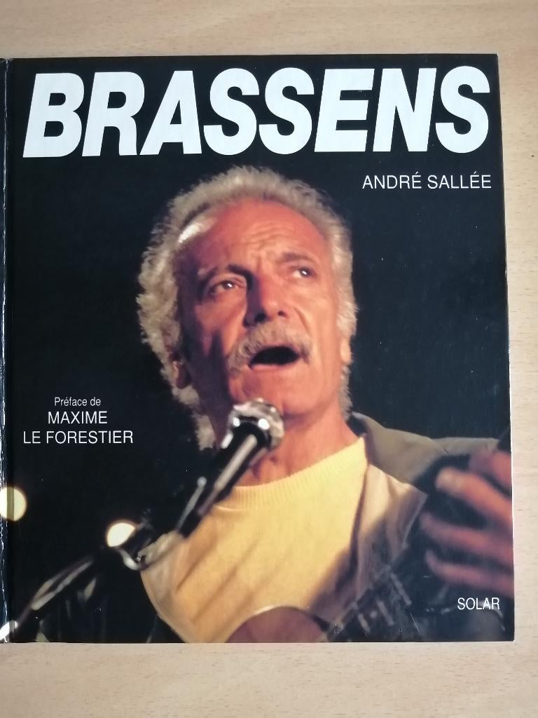 Brassens par André Sallée, Boeken, Biografieën, Ophalen of Verzenden