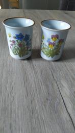 NIEUW 2 kopjes - Bloemendecor, Ophalen