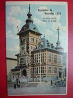 Postkaart Exposition de Bruxelles 1910, Ongelopen, Brussel (Gewest), Ophalen of Verzenden, Voor 1920