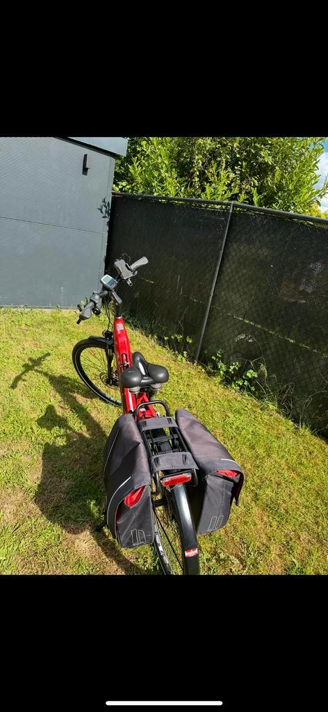 Elektische hercules fiets, Fietsen en Brommers, Elektrische fietsen, Zo goed als nieuw, Overige merken, 55 tot 59 cm, 50 km per accu of meer