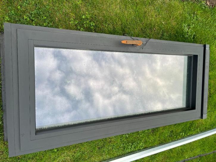 Reynaers (Masterline 8, HI), Ral 9005 ctx, DK 705x1635,5mm, Doe-het-zelf en Bouw, Glas en Ramen, Ophalen