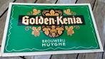 Golden-kenia bordje in karton met zegel 1973. Zeldzame kleur, Gebruikt, Ophalen of Verzenden