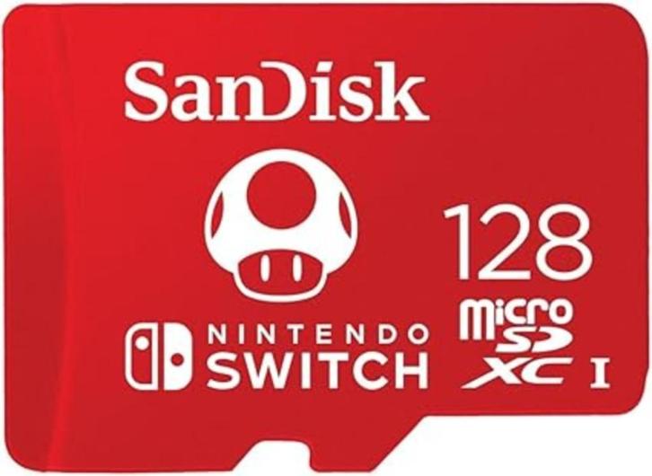 SanDisk 128G SDXC kaart voor Nintendo Switch GRATIS LEVERING, Games en Spelcomputers, Games | Nintendo Switch, Nieuw, Overige genres