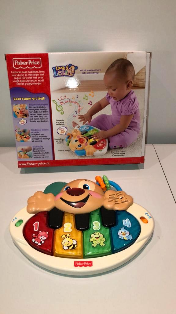 Fisher Price speelgoed piano, Kinderen en Baby's, Speelgoed | Fisher-Price, Zo goed als nieuw, Duw- of Trekspeelgoed, Ophalen of Verzenden