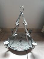 Waxinelichthouder Kandelaar Theelicht Kerstboom Riverdale, Ophalen, Gebruikt, 25 tot 50 cm, Metaal