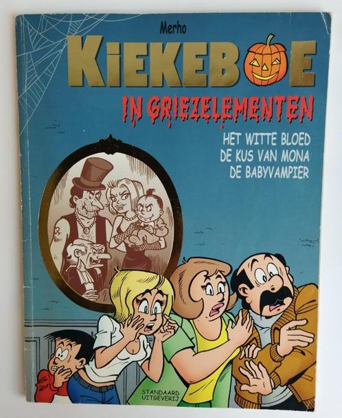 Kiekeboe in griezelementen en Kiekeboes Nepwerk (148), Boeken, Stripverhalen, Gelezen, Meerdere stripboeken, Ophalen of Verzenden