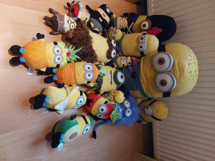 Pakket knuffels Minion, Kinderen en Baby's, Speelgoed | Knuffels en Pluche, Gebruikt, Overige typen, Ophalen