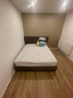 2 persoon Bed 1,80, Ophalen, Gebruikt, Bruin, Tweepersoons