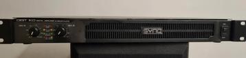 Amplificateur Synq 1k0 2x500W classe D., Musique & Instruments, Amplis | Clavier, Moniteur & Sono, Enlèvement, Comme neuf, 500 à 1000 watts