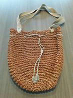 Oranje rieten draagtas, Ophalen of Verzenden, Zo goed als nieuw, Oranje