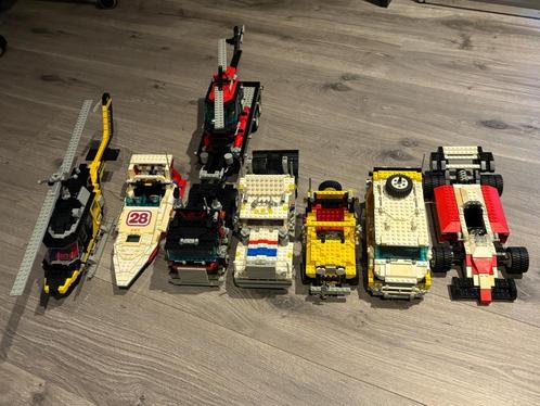 7x Lego Model Team (5510, 5521, 5540, 5542, 5550, 5580, 5590, Enfants & Bébés, Jouets | Duplo & Lego, Utilisé, Lego, Ensemble complet