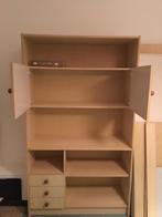 meuble bibliothèque avec tiroirs, 50 tot 100 cm, 25 tot 50 cm, Grenenhout, 150 tot 200 cm