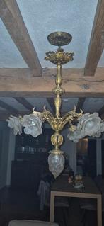 antieke 6 armige luster, Ophalen