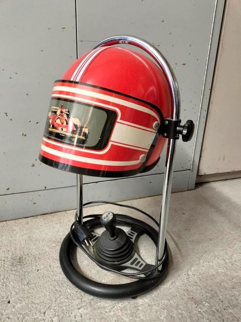 Lampe de chevet casque F1 Vintage, Verzamelen, Retro, Ophalen of Verzenden