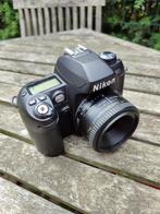 Nikon F80 / 50mm 1,8 / 28-85mm 3,5 analog set., Verzenden, Nikon