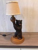 Antiek zwarte woud beer lamp, Ophalen