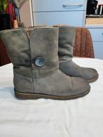 Bottillons MERY en daim vison taille 38, Ophalen, Zo goed als nieuw