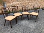 🎈🎈4 Chaises  en bambou vintage, Maison & Meubles, Chaises
