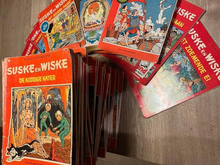 75 oude strips Suske en Wiske, Livres, BD, Enlèvement