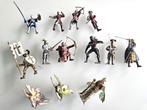 lot met 25 Schleich en Papo figuren, Ophalen of Verzenden