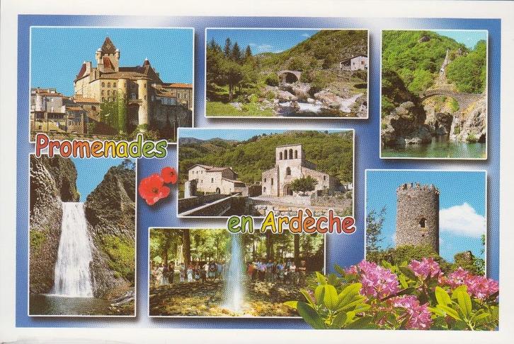 FRANKRIJK - Châteaux de la Drôme, Verzamelen, Postkaarten | Buitenland, Gelopen, Frankrijk, Verzenden